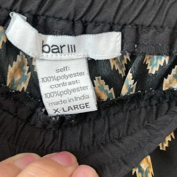 Bar III | Pull on Tuxedo Stripe Drawstring Pants with Pockets | Sz XL - Picture 2 of 6